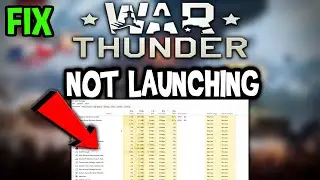 War Thunder – Fix Not Launching – Complete Tutorial