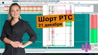 Трейдинг онлайн. Продажа фьючерса на Индекс РТС.