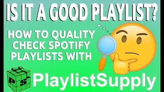 PlaylistSupply's Playlist Vetting Feature - Check Spotify Playlist Quality with PlaylistVet 🔎