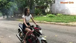 She Beautiful Kickstart Bike 200cc | Drive | Revv | Trailer 3 | Moped Girls