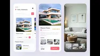 flutter booking App design