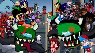 Ejected[Imposter & Imposter HD] But Every Turn Different Character Sing It🔊(Everyone sings Ejected)