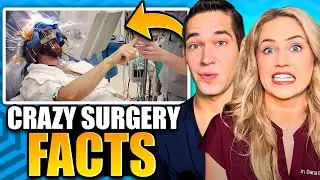 Awake brain surgery?! (10 INSANE facts about surgery with 