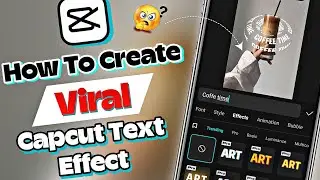 How to make AE Like Texts On CAPCUT 🔥 Capcut Unique & Viral Text Design Tutorial