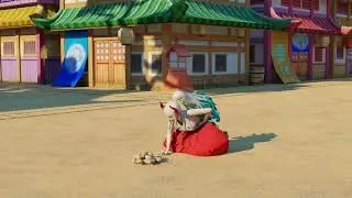 【blender】Don't eat anything that has fallen (fart animation)
