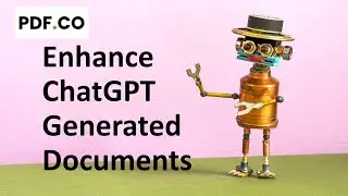 Enhance ChatGPT Generated Documents and Annotate with PDF.co & Zapier