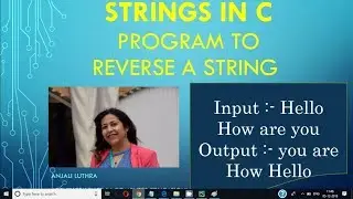 Program to reverse a String in C Programming Language 