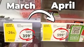 FOOD prices in RUSSIA after 2 months of sanctions