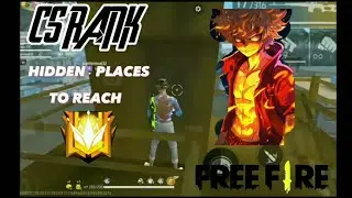 TOP 5 HIDDEN PLACES + 1 BONUS TRICK TO PUSH YOU RANK TO GRANDMASTER🎮 | HUNTER FF | SUBSCRIBE 😁