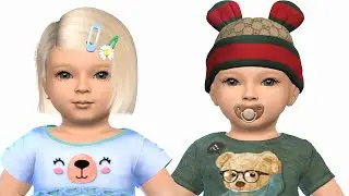 Twins Lowry | SIMS 4 CAS | CC Folder and Sim Download