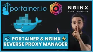 FREE: Portainer & NGINX Proxy Manager Setup Open Source ⚡️ Docker & Reverse Proxy Management