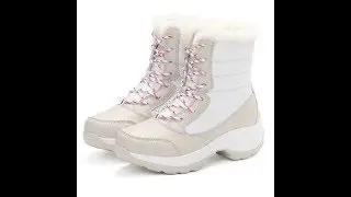 Зимние женские ботинки с AliExpress
