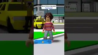 ЕМУ НЕГДЕ БЫЛО ЖИТЬ 😰 А ОНИ СДЕЛАЛИ С НИМ ЭТО 😱! #robloxshorts #roblox #brookhaven