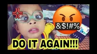 When a little boy gets really mad (talent discovery gone wrong!)
