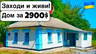 🇺🇦 Заходи и живи! Дом в селе за 2900$ Продажа недвижимости за копейки! Всё есть Уютное тихое село!
