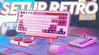 Um SETUP RETRÔ com periféricos da 8BitDo!