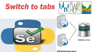 24 Selenium with Python -- Switch to tabs