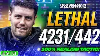 Is This The Best Realistic 4231 Inside FM24? | Best FM24 Tactics