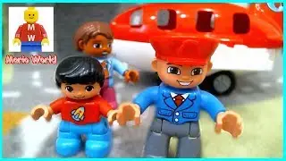 The LEGO MOVIE: Fire in the airport. Batman goes to the rescue|LEGO cartoon