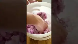 Korean style cherry blossom and sugar syrup