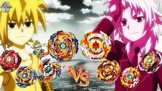 Beyblade BATTLE Fafnirs VS Spryzens 🥊 Who is stronger? Anime Beyblade Burst