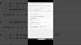 Append to Numpy Array - np.append() 