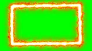 Rainbow Boarder animation frame green screen HD video | chroma key rainbow frame template♏