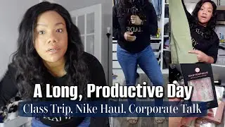 DITL Of An HR Professional | Getting Ahead In Corporate, Client Calls, Nike + Amazon Haul