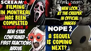 Jeepers Creeper 4 NEW Creeper Image, Scream 6 Update, Terrifier 2 Cameo NEWS, NOPE 2 Coming?