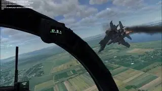 DCS: F-15 Is Become Frisbee