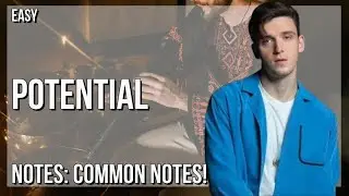 How to play Potential by Lauv on Tin Whistle (Tutorial)