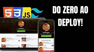 Projeto do zero ao deploy com HTML, CSS, TailwindCSS, JavaScript - AULA 02