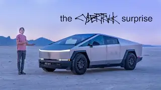 an adventure with the bizarre tesla cybertruck