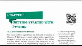 Chapter 5 Class 11 Computer Science/IP, 