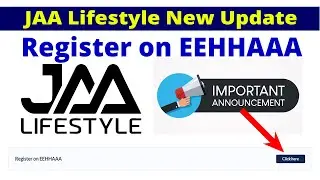 jaa lifestyle new update [Bangla] | Jaa lifestyle EEHHAAA registration Process | Register on EEHHAAA
