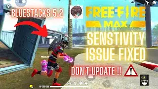 Free Fire MAX Senstivity Issue fixed 👽⚡🖱 NEW SETTINGS 🎯BlueStacks 5/MSI Free Fire Emulator settings