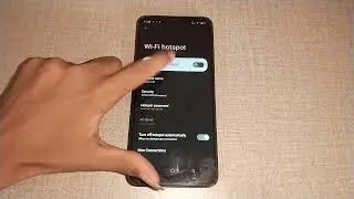 realme enable disable hotspot,how to enable disable hotspot in realme mobile