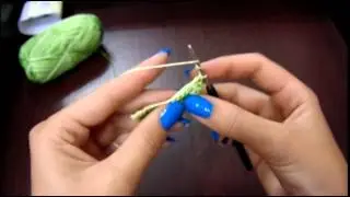 Урок. Листочек крючком.