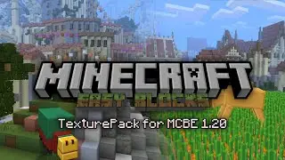 MCPE aesthetic TexturePack 1.20 Easy Blocks