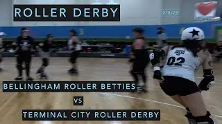 Roller Derby Bellingham Roller Betties All Stars vs Terminal City Roller Derby WFTDA 2/8/25