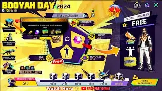BOOYAH DAY 2024 EVENT INTERFACE & ALL REWARDS REVIEW - How to Get Booyah Day 2024 Event Free Rewards