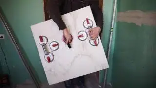 Три важных инструмента плиточника при облицовке плиткой крупного формата + Life