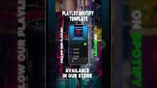 Spotify Playlist Template / Spotify playlist project custom personalized to your liking