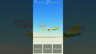Roblox PTFS Cebu Pacific landing at Sauthemptona Airport 