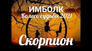 ИМБОЛК СКОРПИОН 2021 ♏Колесо судьбы 2021 год для Скорпионов.