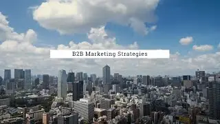 INSEAD B2B Marketing Strategies Programme