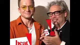Taron Egerton & Dexter Fletcher - Rocketman Wins Heatworld Film Of The Year 2019