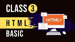 Basic HTML Live Bangla Class 3  HTML hyperlink attributes, Formatting elements