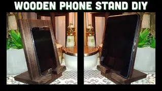 Wooden Phone Stand DIY | Simple Table Saw Projects | How to Build a Cell Phone Stand