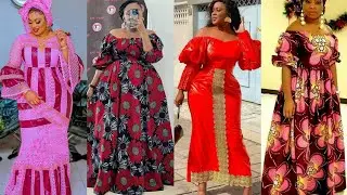 🆕️TENUE AFRICAINE DE ROBE LONGUE WAX/PAGNE BAZIN 2023 ANKARA LONG GOWNS AFRICAN CASUAL DRESS BAZIN